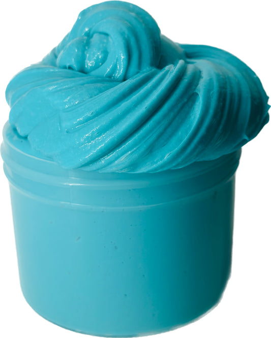 Teal Super Fluffy Slime